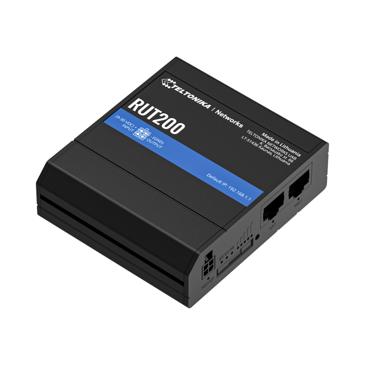 Router industriale LTE Teltonika RUT200 - preconfigurato