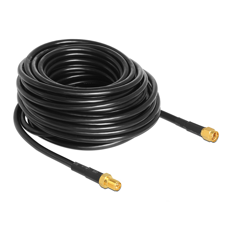 Cavo antenna Delock da SMA a SMA, 15 m