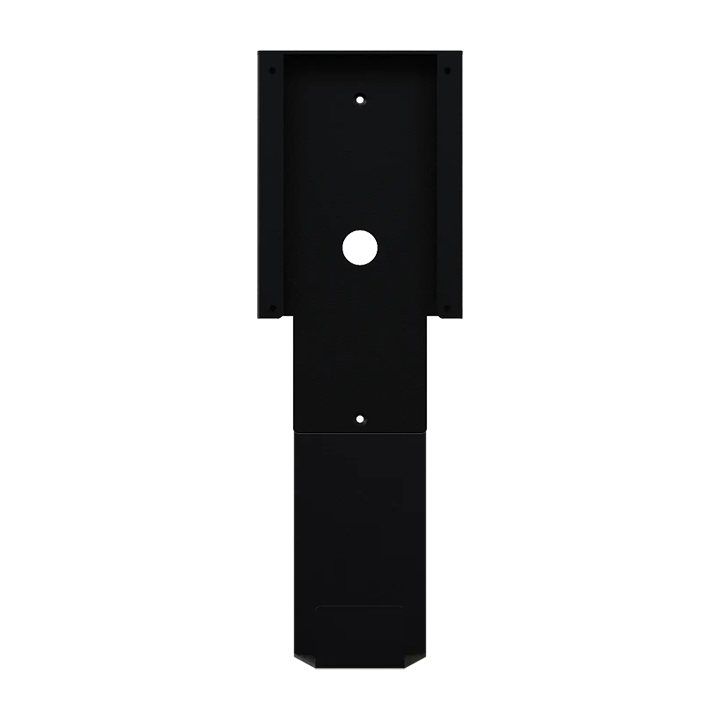 OnePole Pro Plaque de montage avec support de câble intégré pour Zaptec Go