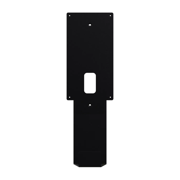OnePole Pro Plaque de montage avec support de câble intégré pour Zaptec Pro