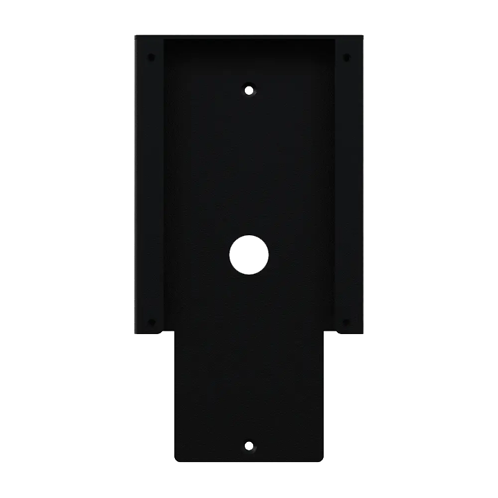 OnePole Pro Plaque de montage avec support de câble intégré pour Zaptec Go