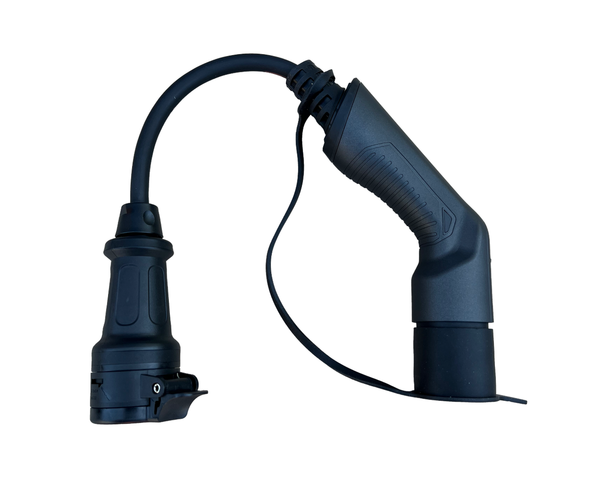 Adaptateur prise de charge de type 2 vers T23 avec Interrupteur