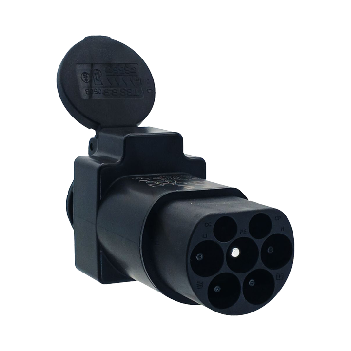 Adapter Typ 2 Ladebuchse auf T23 ohne Unterbrecher