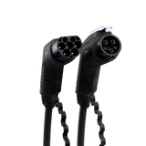 Ladekabel, Typ 1 auf Typ 2, einphasig 32 Ampere (bis 7,4 kW), Länge 7,5m