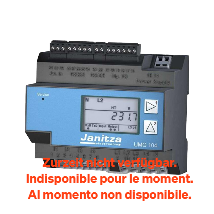 Zaptec Sense Appareil de mesure Janitza UMG 104 incl. 3 transformateurs