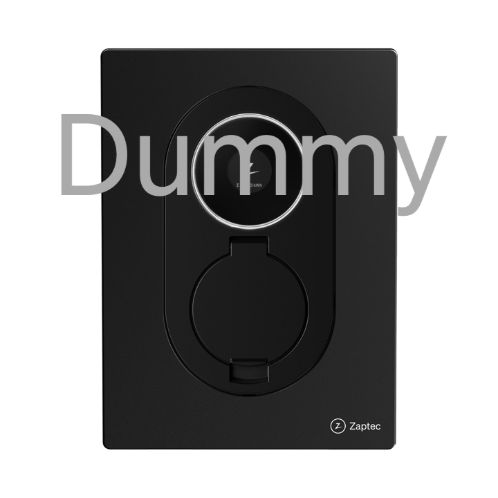 Station de recharge factice Zaptec Go 2 - Asphalt Black
