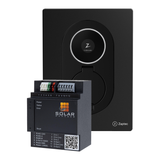 Station de recharge Zaptec Go 2 - Noir asphalte avec Solar Manager Connect 2