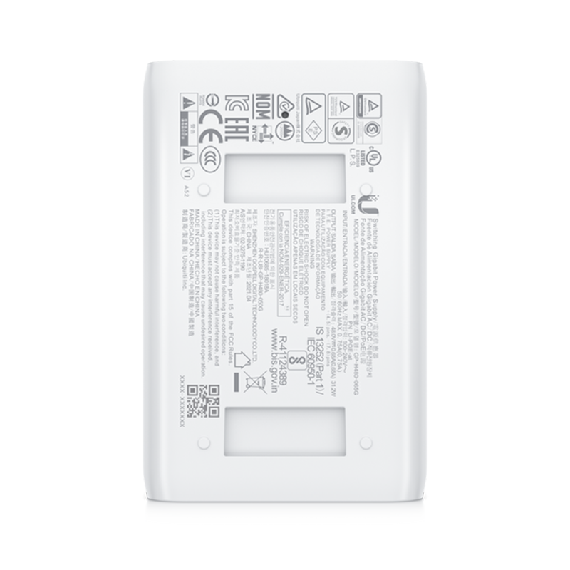 Ubiquiti PoE+ Injector 802.3af/at 30W