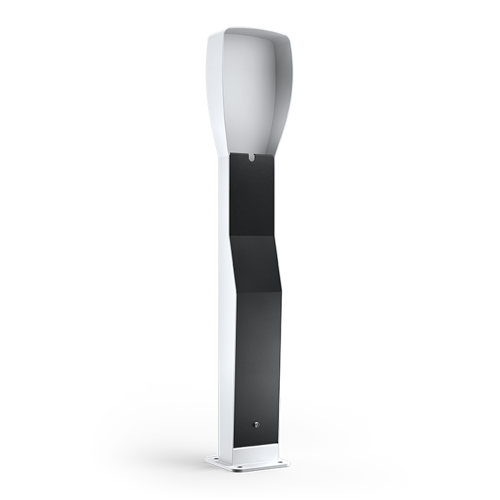 Einfachsäule - Single Column Premium - Grau